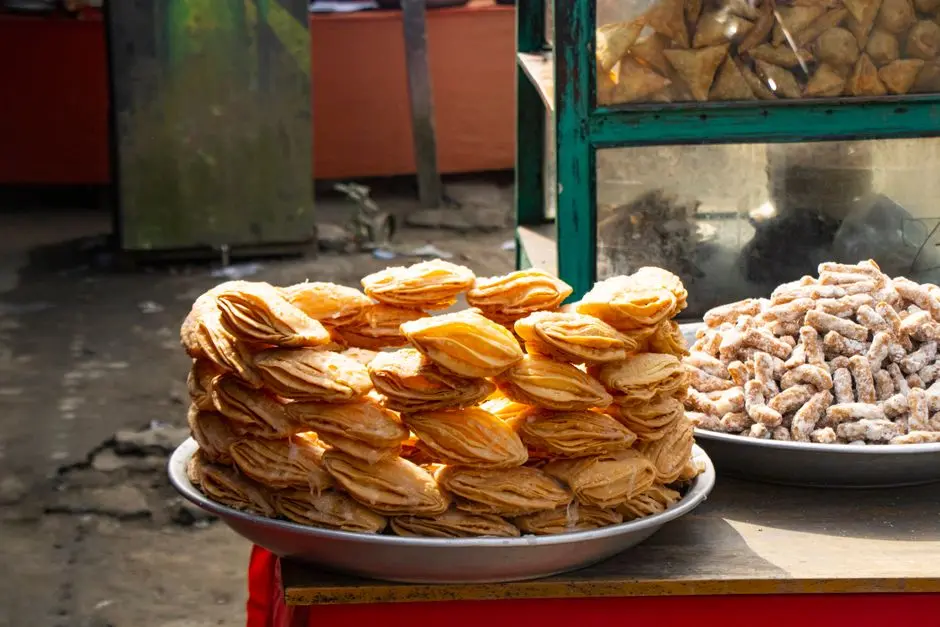 jajanan kue tradisional murah di pasar Pangkalankerinsi